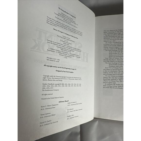 STUDENT HANDBOOK DESK RÈFERENCE BY SOUTHWESTERN VOLUME 2 Homeschool - Picture 9 of 9